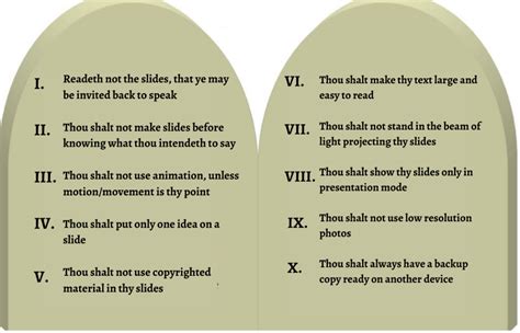 ten commandments sds powerpoint